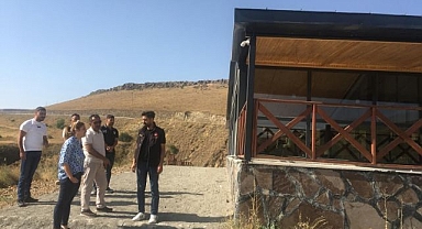 Şelalede çevre düzenlemesi yapılıyor