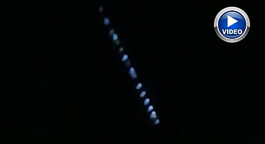 ‘Starlink uydu zinciri' görüldü