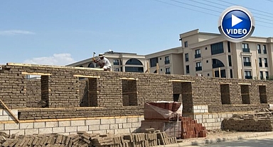 Tarihi konak aslına uygun şekilde yeniden inşa ediliyor