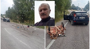 Trafik kazası hayattan kopardı!