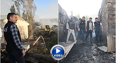 Vali Çiftçi yangın bölgesinde