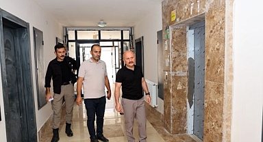 Vali Kalıcı Deprem Konutları’nı denetledi