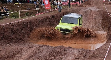 Yaylada nefes kesen off-road heyecanı