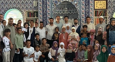 Yaz Kur'an kursu öğrencileri yarışmada buluştu