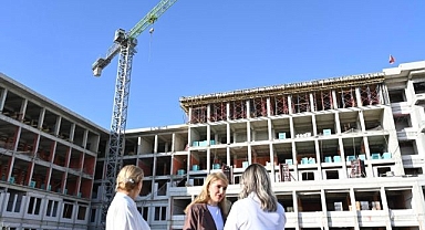 Yeni Adliye Sarayı’nda çalışmalar devam ediyor