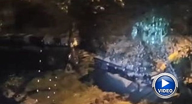 Arı kovanları afete teslim oldu