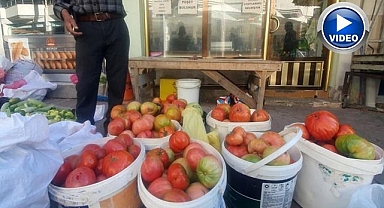 Ata tohumundan yetişti... Tezgahlarda yerini aldı