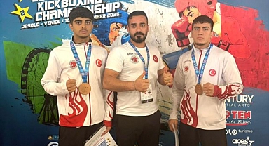 Avrupa'dan bronz madalya ile döndüler