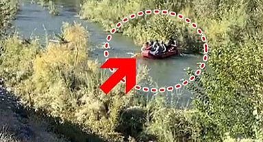 Baraj kapakları açıldı! Nehirde zor dakikalar...