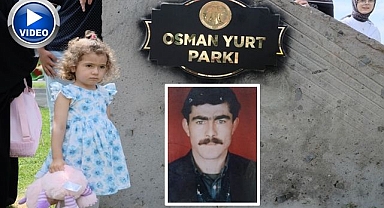 Cenazesine ulaşılamayan şehidin ismi parka verildi