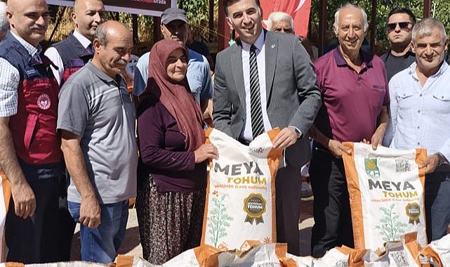 Çiftçilere mercimek tohumu desteği