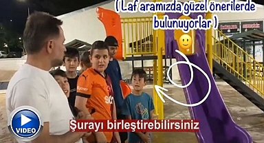 Çocuklar istedi, Başkan Uçar yaptı