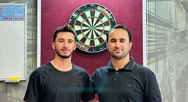 Dart sporcuları milli takımda