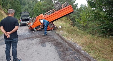 Dikkatsizlik kazayı getirdi!