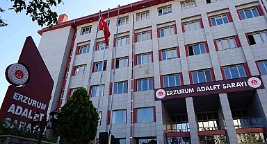 Erzurum Adliyesinde taşkınlık çıkardı! 