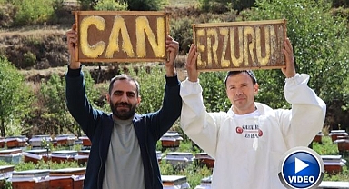 Erzurum'da arılarına yazmayı öğretti