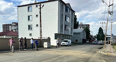 Erzurum'da gaz sızıntısı şüphesiyle mahalle tahliye edildi