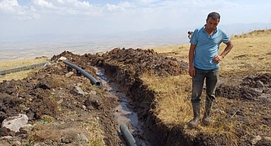 Erzurum'da o mahallede yarım asırlık su sorunu çözüldü