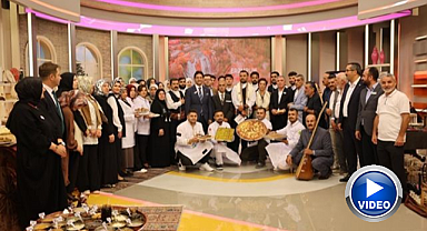 Erzurum'u TRT stüdyosuna taşıdılar