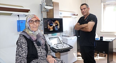 Erzurumlu kadının kalbi minik dokunuşla iyileşti