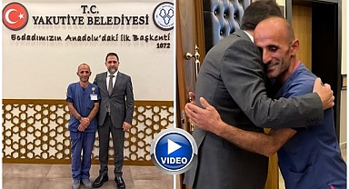 Fenomen çobandan Başkan Uçar'a çat kapı ziyaret