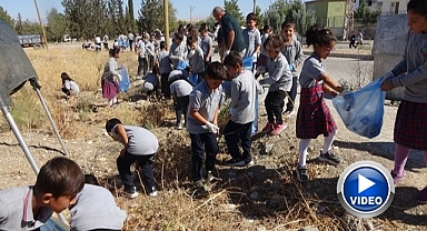 Geleceğin gençleri çevre için kolları sıvadı