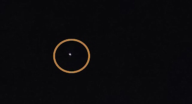 Gökyüzünde esrarengiz ışık!