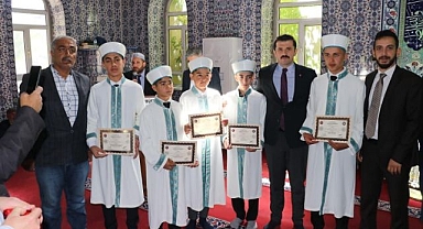 Hafızlar icazet programında buluştu