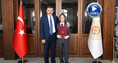 Hafızlık hayali gerçek oldu; İlham kaynağı Vali Çiftçi'yi ziyaret etti