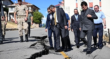 İspir'de heyelan sonrası geniş çaplı önlemler