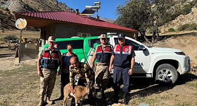 Jandarmadan yaralı yaban keçisine yardım eli