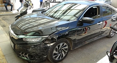 Kalp krizi geçiren sürücü 7 aracı biçti!