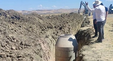 Köylerdeki kanalizasyon altyapısı yenileniyor