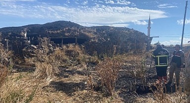 Metruk bina küle döndü