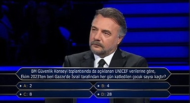 Milyoner'de bu kez alkış yok!