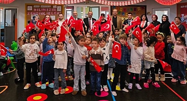 Minikler gazilerle buluştu