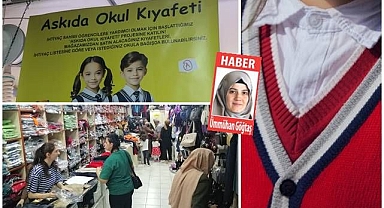 Okul masrafları cep yakıyor... Askıda forma uygulaması başladı