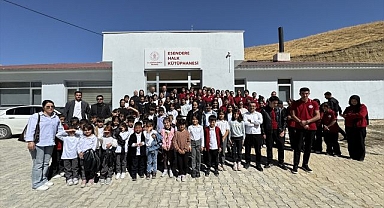 Sınırda kitap aşkı! Öğrenciler artık rahat..