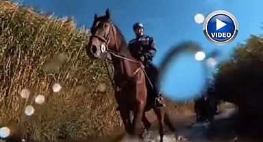 Tarihi ve doğal alanlarda atlı jandarma nöbette