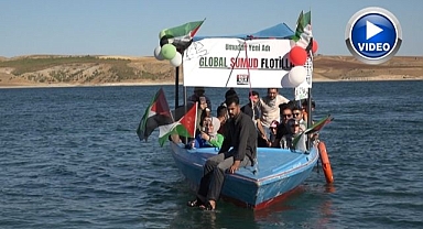 Teknelerle 'Global Sumud Filosu'na destek