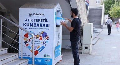 Tonlarca tekstil atığı ekonomiye kazandırıldı