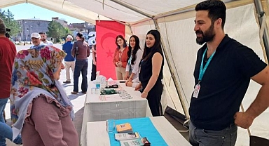 Vatandaşa sağlık hizmetlerini anlattılar