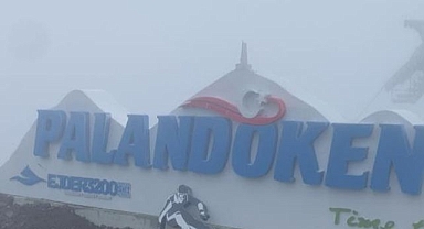 Ve beklenen geldi... Palandöken'de yüzünü gösterdi