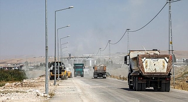 Yolun son etap çalışmalarına başlandı