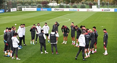 A Milli Futbol Takımı, Gürcistan maçının hazırlıklarına başladı