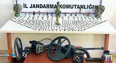 Arama yapılan evden tarih fışkırdı!