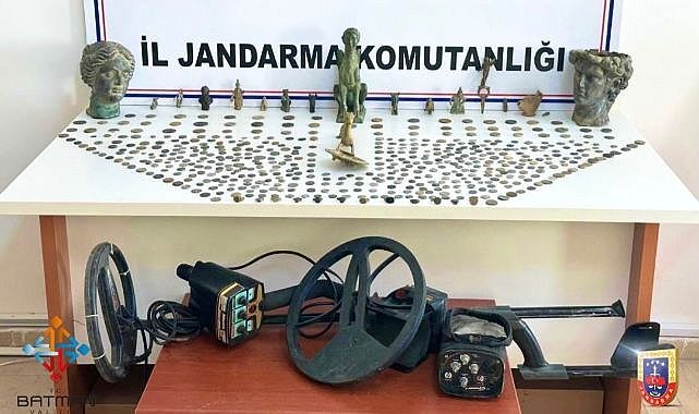 Arama yapılan evden tarih fışkırdı!