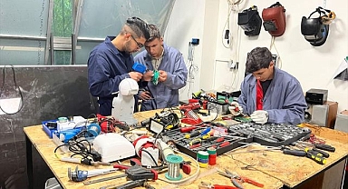 Avrupa stajı biten öğrenciler yurda döndü