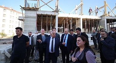 Aziziye’de yatırım turu