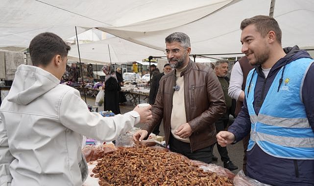 Başkan Küçükoğlu, pazar esnafıyla buluştu